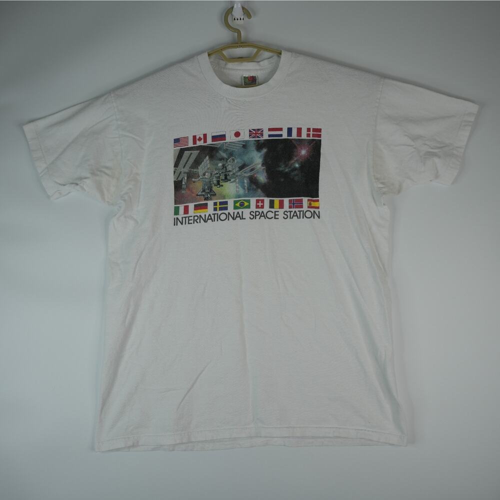 Vintage International Space Station T-Shirt Mens XXL Made In USA Single Stitch - Picture 2 of 9